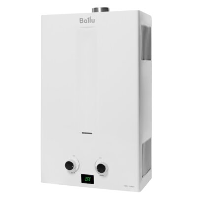 Колонка газовая Ballu GWH   10 Fiery Turbo (белая)  (10л/20кВт)