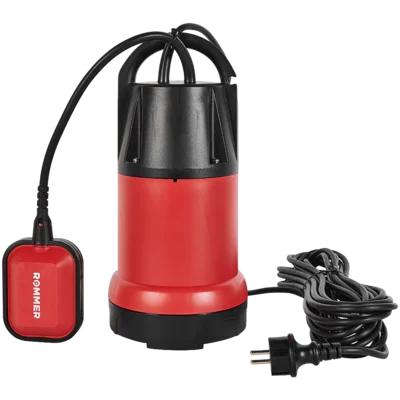 Насос дренажный ROMMER OPTIMA, кабель 10м, 400 Вт, универсальный