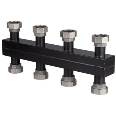 ALT-B Коллектор распределительный на 3 контуров с кронштейнами 1.1/2 НГ