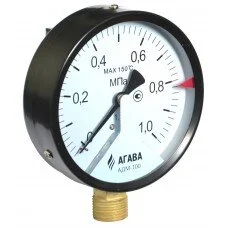 Манометр МТ 100М 1,0МПа (метрическая резьба - М20х1.5)