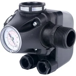 Реле давления STOUT со встроенным манометром PM5-3W, 1,5 бар