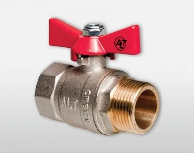Кран шаровый 1/2" ГШ баб.